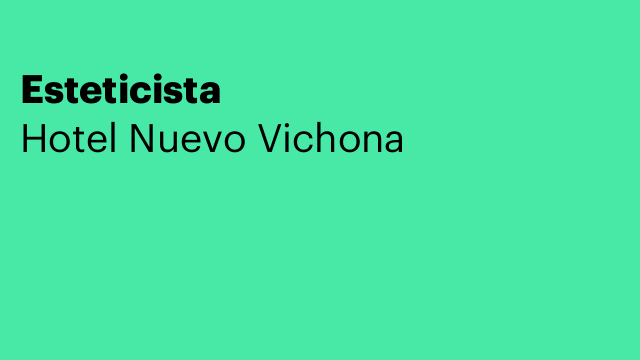 Esteticista