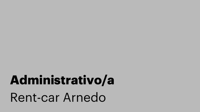 Administrativo/a