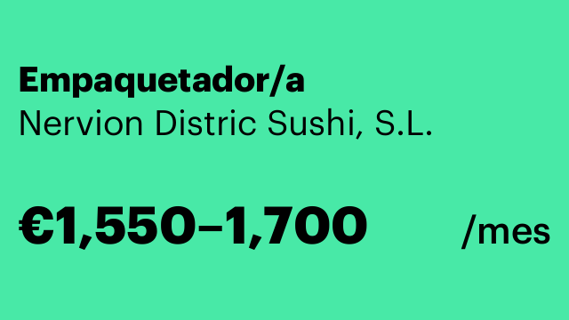 Empaquetador/a