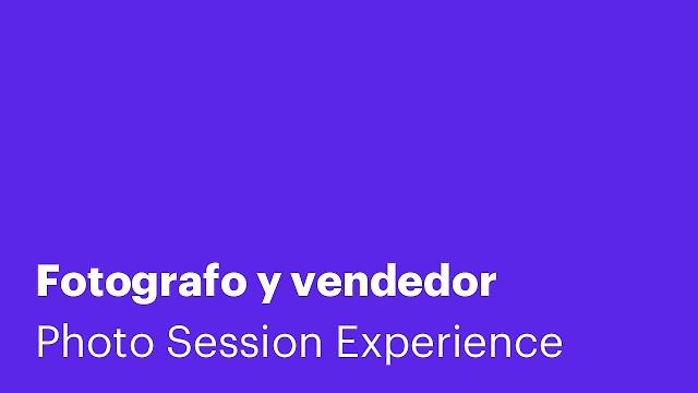 Fotografo y vendedor