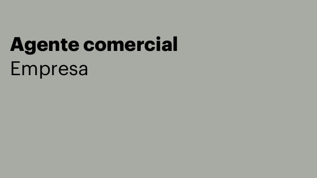 Agente comercial