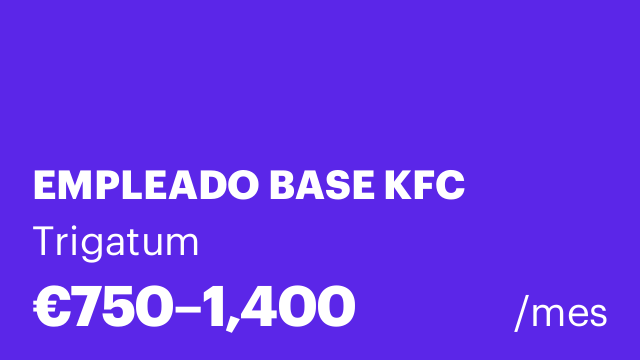 EMPLEADO BASE KFC