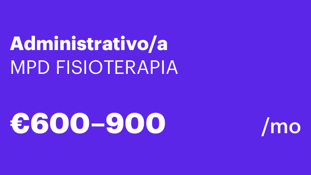 Administrativo/a