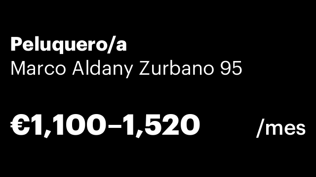 Peluquero/a