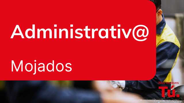 Administrativo o Administrativa TP - Mojados