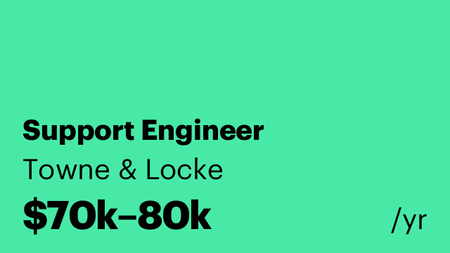 Support Engineer