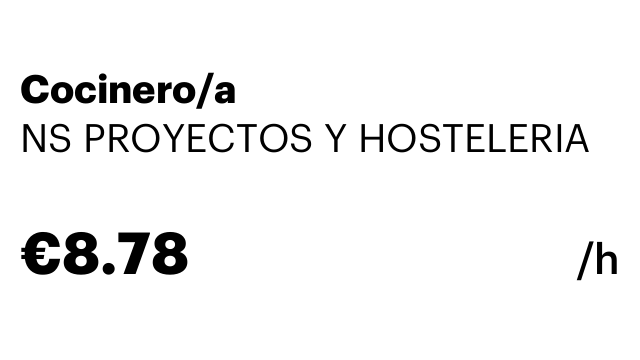 Cocinero/a