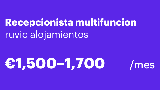 Recepcionista multifuncion