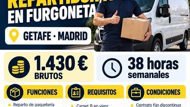 🚐 Repartidor/a con furgoneta