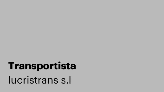 Transportista