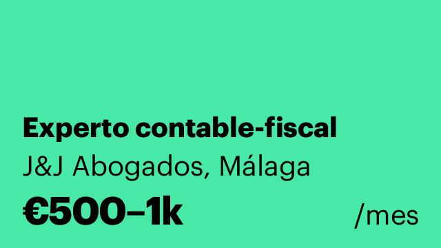 Experto contable-fiscal