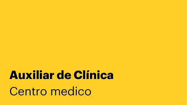 Auxiliar de Clínica