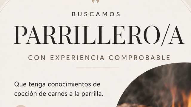 Parrillero/a
