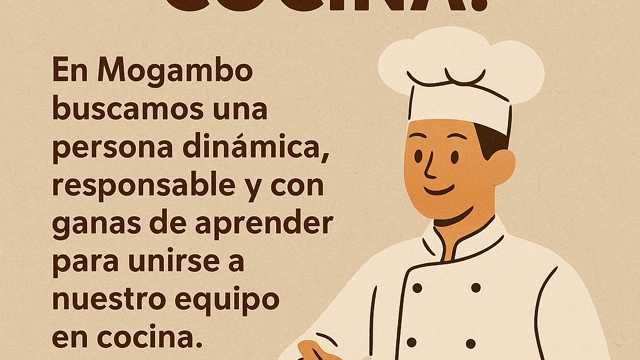 Ayudante/a de Cocina