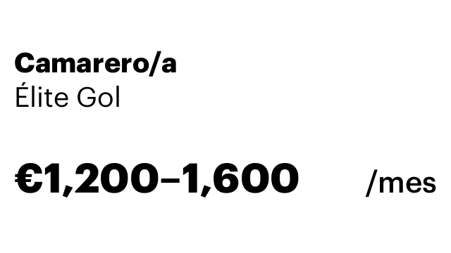 Camarero/a