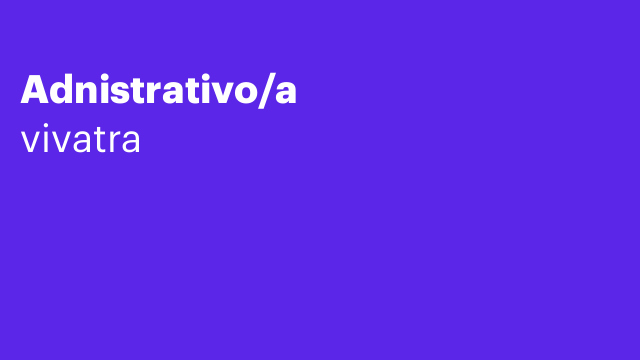 Adnistrativo/a