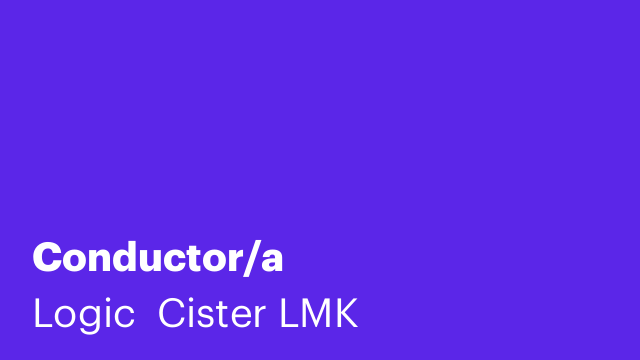 Conductor/a
