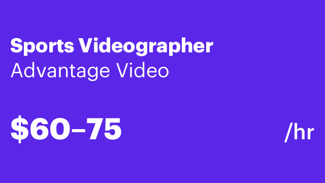 Sports Videographer