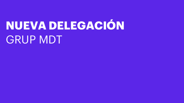 NUEVA DELEGACIÓN
