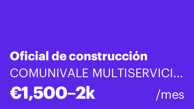 Oficial de construcción
