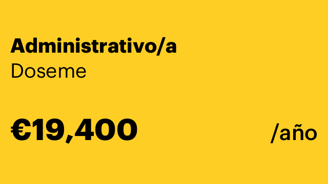 Administrativo/a