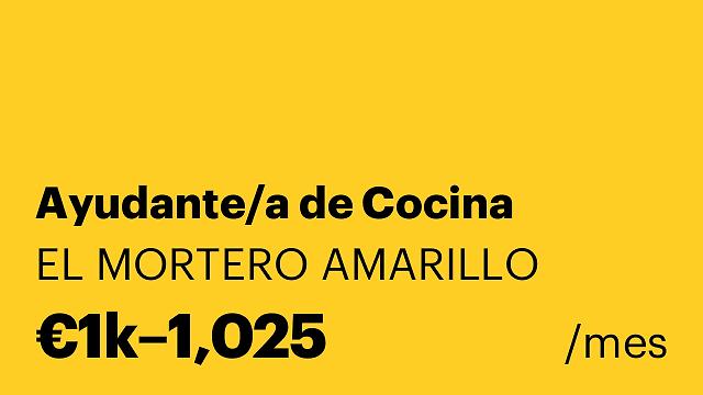 Ayudante/a de Cocina