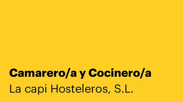 Camarero/a y Cocinero/a