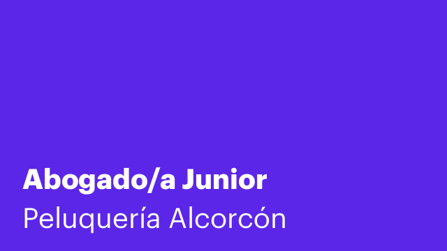 Abogado/a Junior