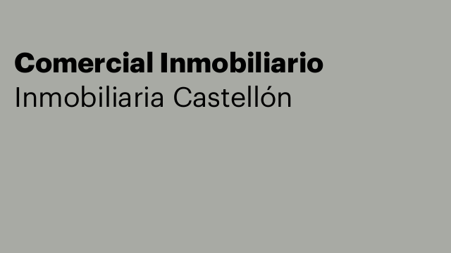 Comercial Inmobiliario