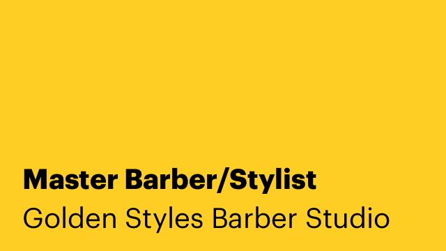 Master Barber/Stylist