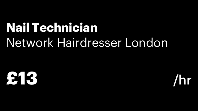 Nail Technician