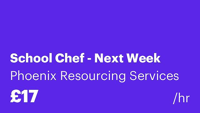 School Chef - Next Week