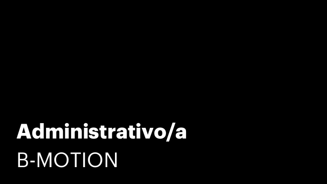 Administrativo/a