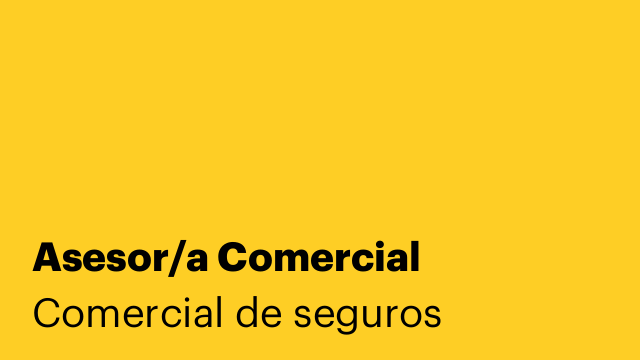 Asesor/a Comercial