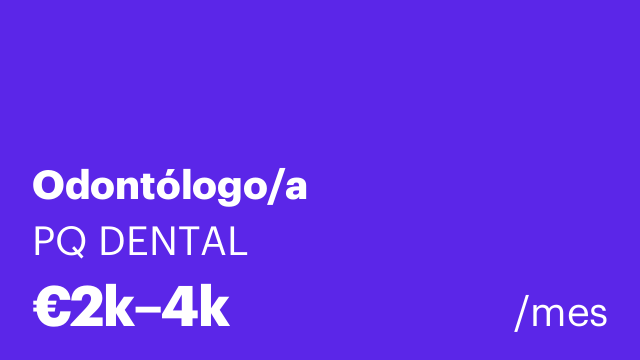 Odontólogo/a