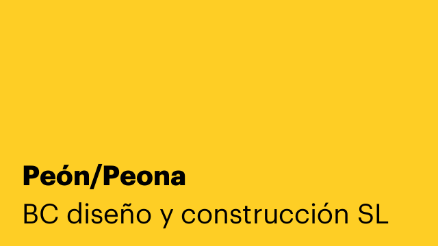 Peón/Peona