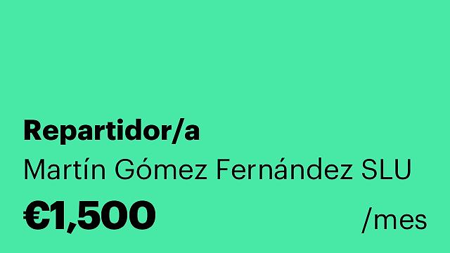 Repartidor/a
