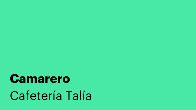Camarero