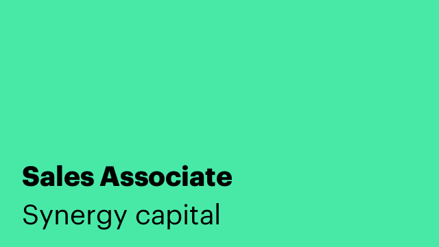 Sales Associate