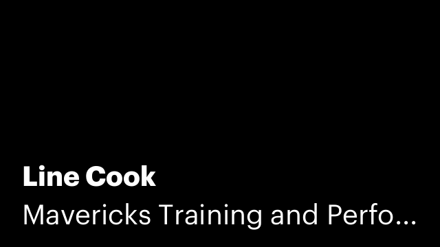 Line Cook