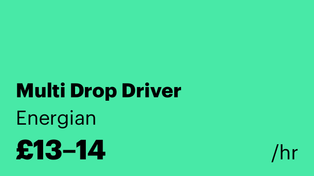 Multi Drop Driver