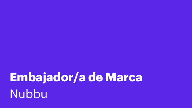 Embajador/a de Marca