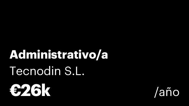 Administrativo/a
