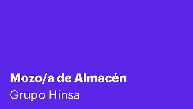 Mozo/a de Almacén
