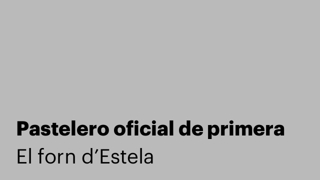 Pastelero oficial de primera