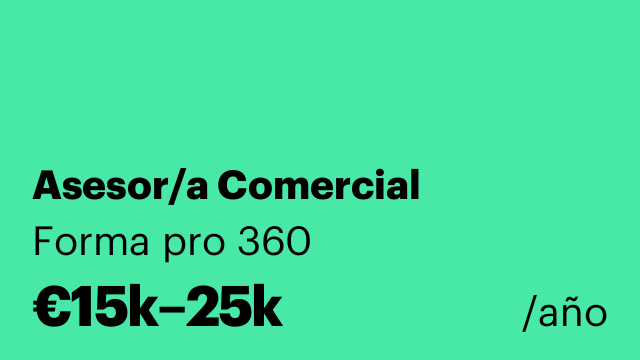 Asesor/a Comercial