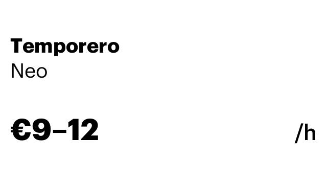 Temporero