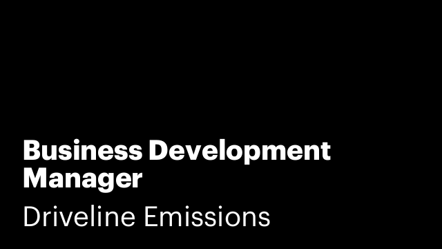 Business Development Manager