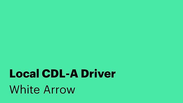 Local CDL-A Driver