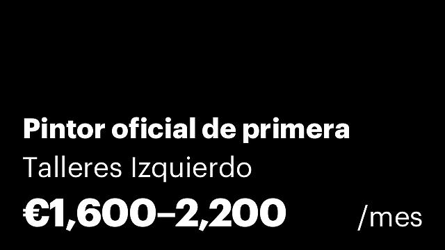 Pintor oficial de primera